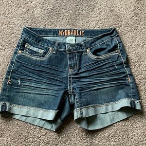 Hydraulic Jean Shorts - Size 9/10